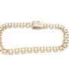 X-länk armband i 18k guld