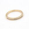 Diamantring i 18k guld. vikt: 2,65g