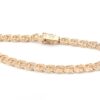Bismarck armband i 18k guld. vikt: 11,2g