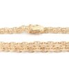 X-länk halsband med stavar i 18k guld. vikt: 25g