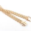 X-länk armband med stavar i 18k guld. 2X. vikt:18,6g