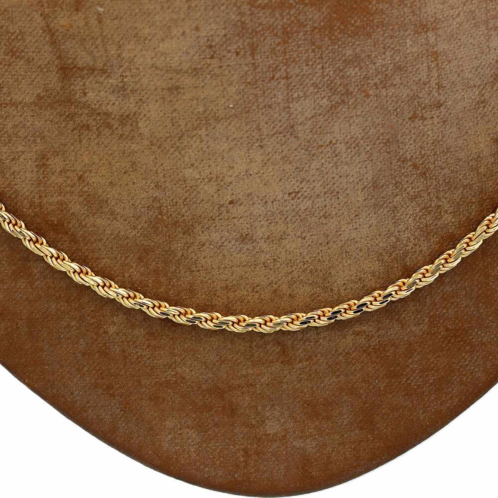 Cordell halsband i 18k guld- massiv.Vikt 16.30g