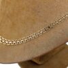 Halsband x-länk i 18k guld - doserad.Vikt 14.65g