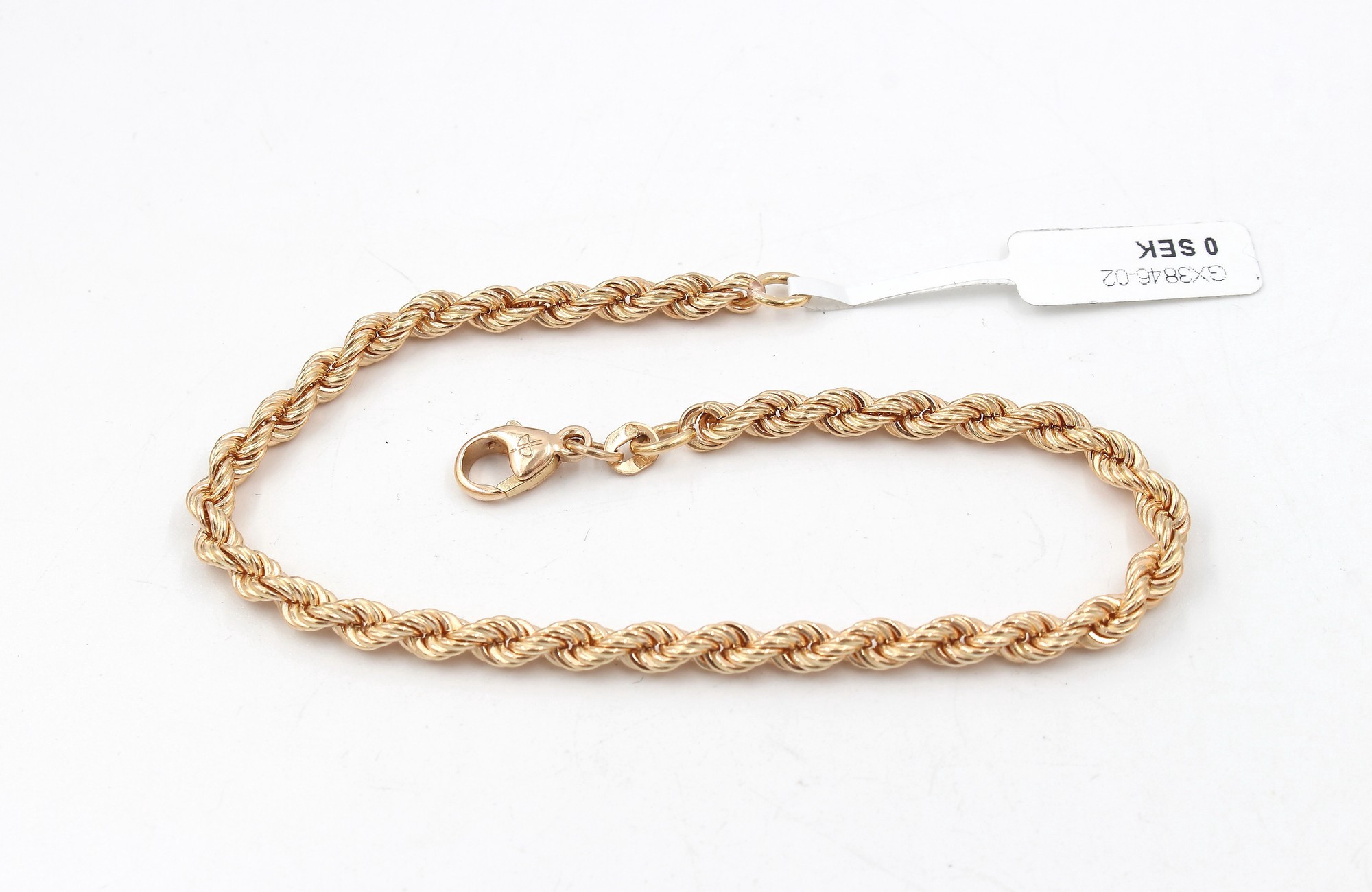 Cordell armband i 18k guld. vikt: 13,1 g