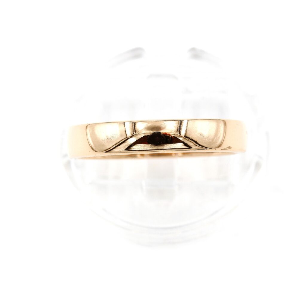 Vigselring schalins i 18k guld.Vikt4.57g