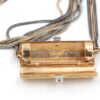 Ole Lynggaard halsband i 14k guld och sterling silver, diamanter på ca 0,12ct