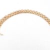 X-länk armband med stavar i 18k guld. 2X. vikt:18,6g