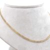 Halsband fiskben i 18k guld.Vikt 9.65g