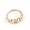 Ring bismarck i 18k guld.Vikt 2.74g
