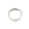 Vigselring i 18k vitguld.Vikt 5.16g