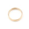 Vigselring schalins i 18k guld.Vikt4.57g
