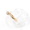 Ring i 18k guld med en diamant på 0.05 ct.Vikt 2 g