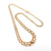 X-länk halsband i 18k guld. vikt: 25,55g