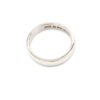 Vigselring i 18k vitguld.Vikt 5.16g