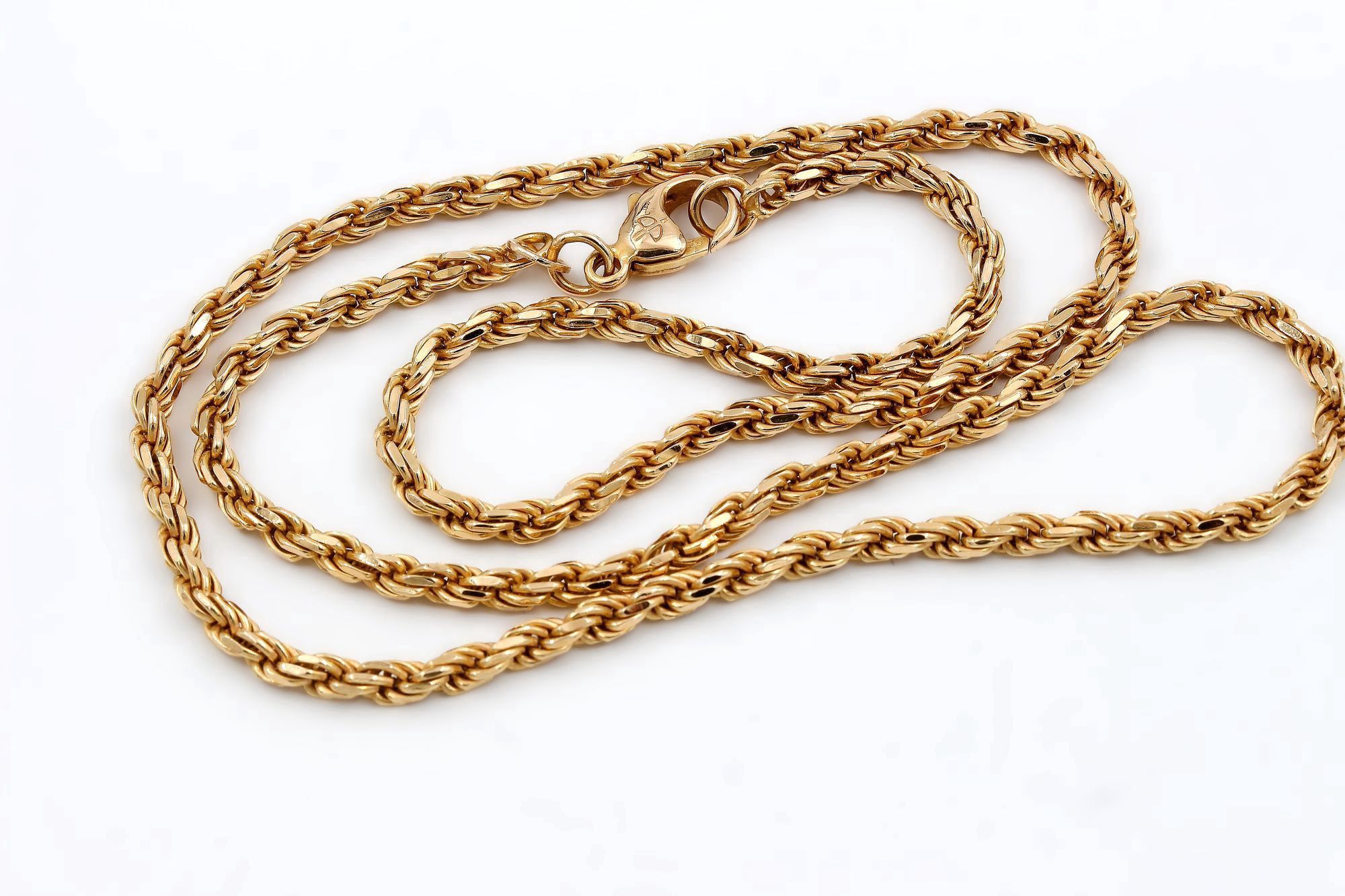 Cordell halsband i 18k guld- massiv.Vikt 16.30g