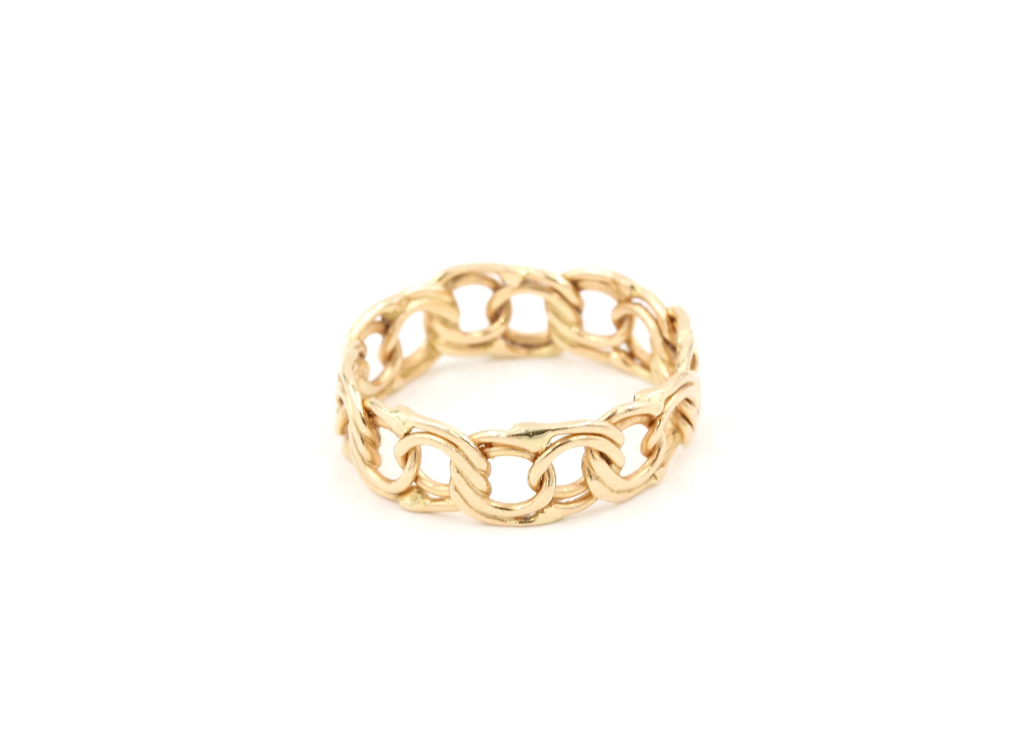 Bismark ring i 18k guld- vikt: 2,72g