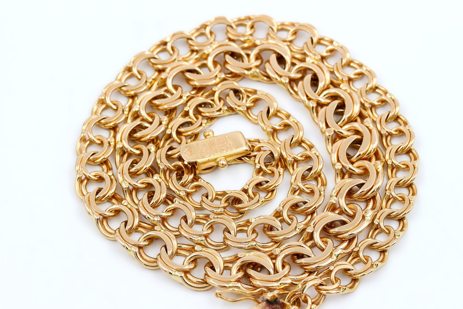 Halsband bismarck i 18k guld - doserad