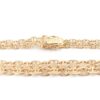 X-länk halsband med stavar i 18k guld. vikt: 25g
