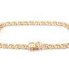Bismarck armband i 18k guld.vikt 8,35g
