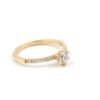 Diamantring i 18k guld ca 0,66 ct