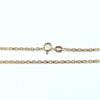Ankar halsband i 18k guld- massiv . vikt: 7,65g