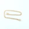 Bismarck armband i 18k guld- massiv . vikt: 5,7 g