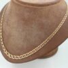 Bismarck halsband i 18k guld. vikt: 15,91g