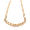 X-länk Halsband med stavar i 18k guld . vikt: 23,62g