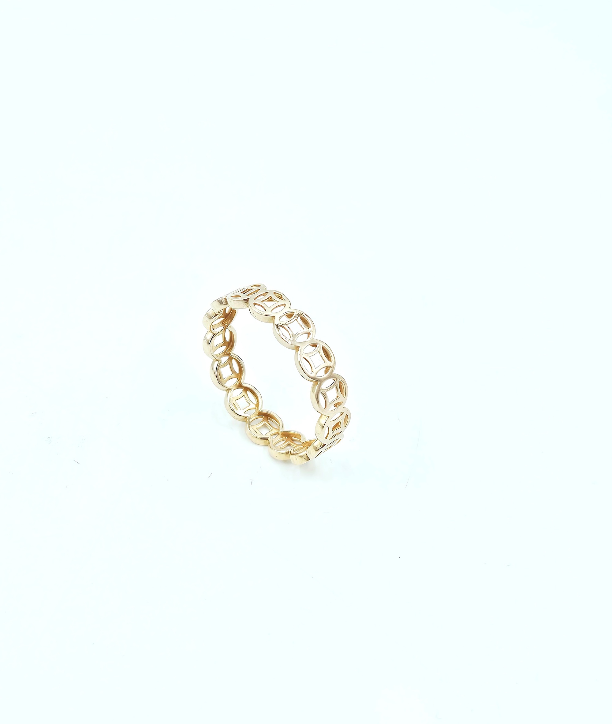 Ring i 18k guld. vikt: 1,64g