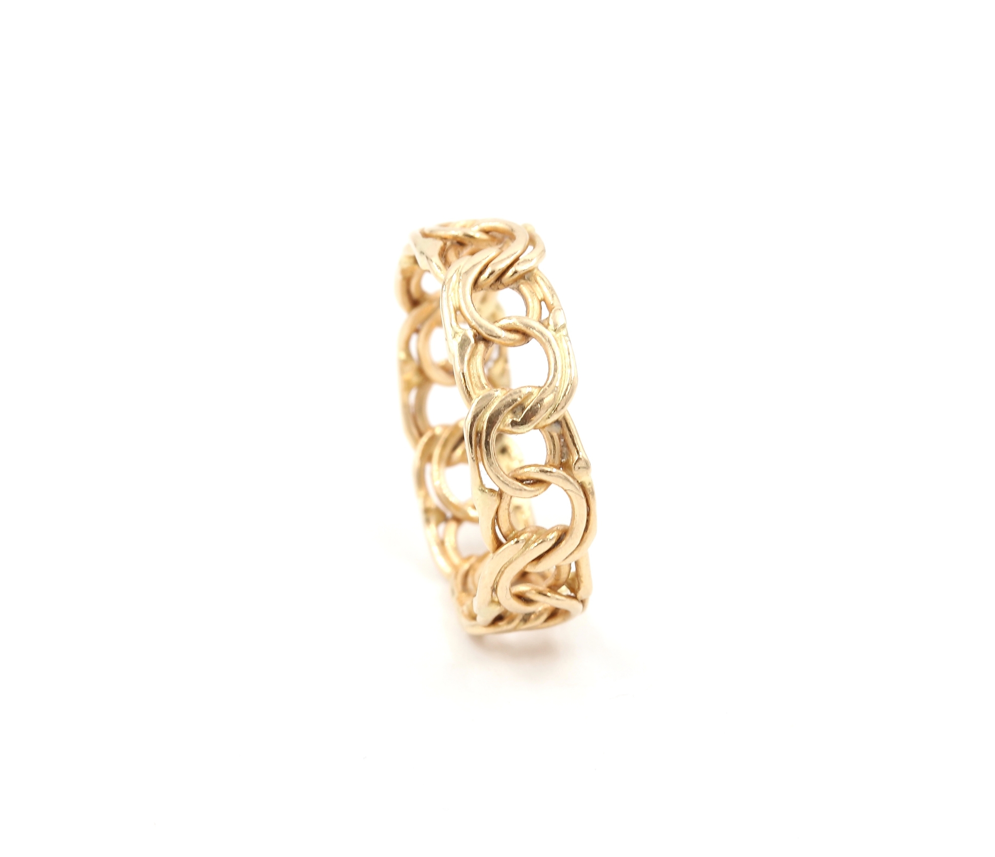 Bismark ring i 18k guld- vikt: 2,72g
