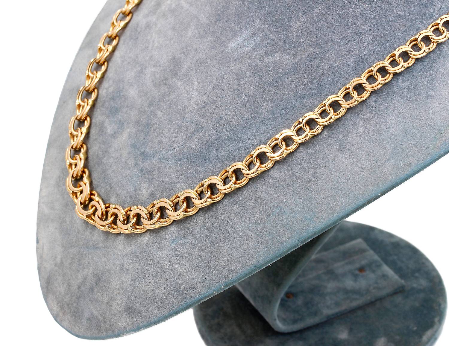 Halsband bismarck i 18k guld - doserad
