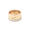 Georg Jensen fusion ring 3 delad i 18k guld,rose och vitguld. vikt:18,35g