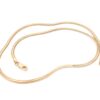Fiskben halsband i 18k guld. vikt: 7,58g
