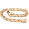 Bismarck armband i 18k guld. vikt: 19,2g