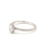 Diamantring i 18k vitguld ca 0,67 ct totalt. vikt:2,87g