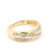 Diamantring i 18k guld 0,15 ct diamanter. vikt: 4,2g