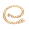 X-länk armband i 18k guld . vikt: 12,5g