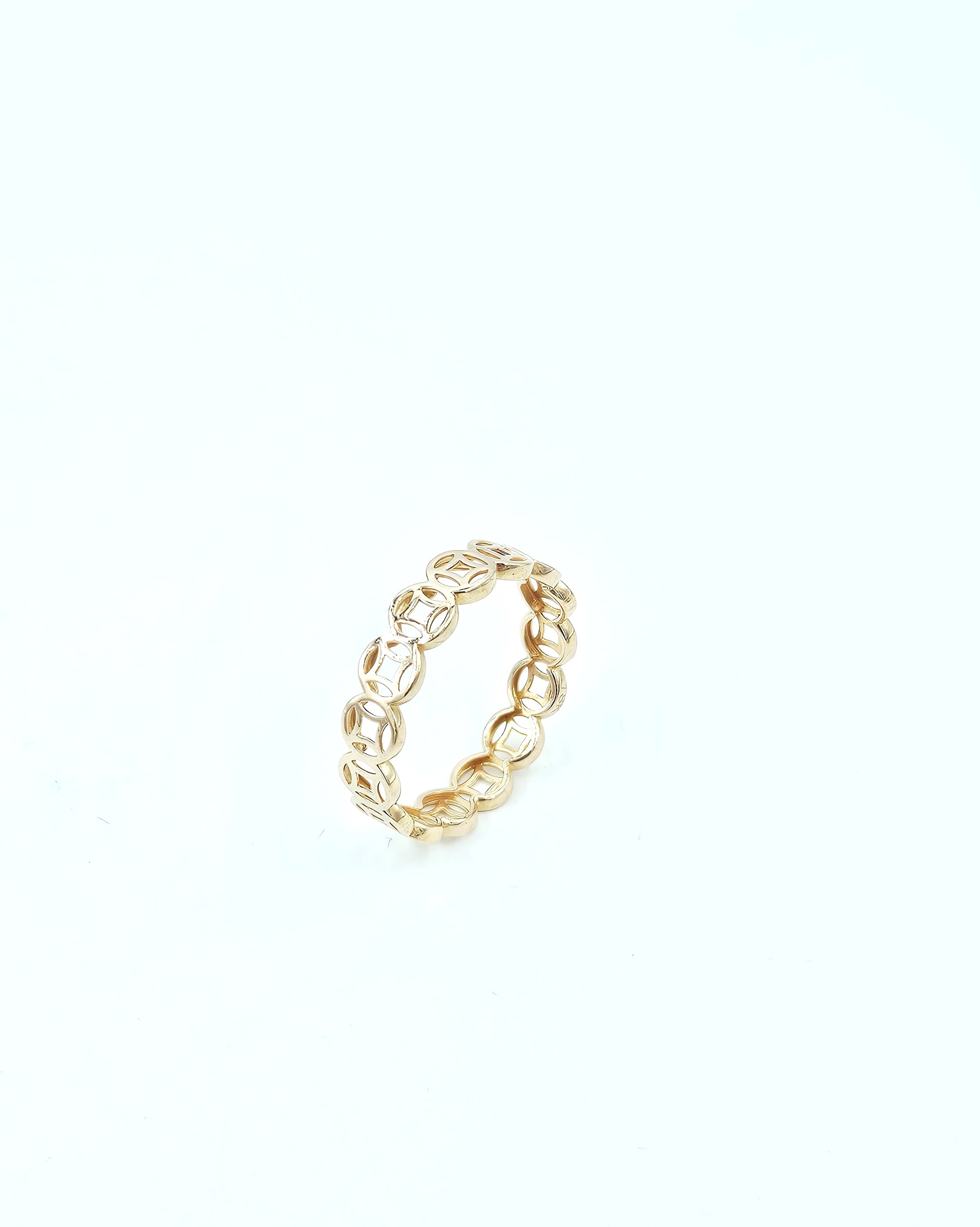Ring i 18k guld. vikt: 1,64g