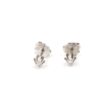 Diamant örhängen i 18k vitguld ca 0,04ct. vikt: 0,9g