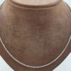 Cordell halsband i 18k vitguld-massiv vikt: 8 g