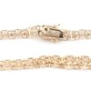 X-länk halsband med stavar i 18k guld.vikt 13,2g