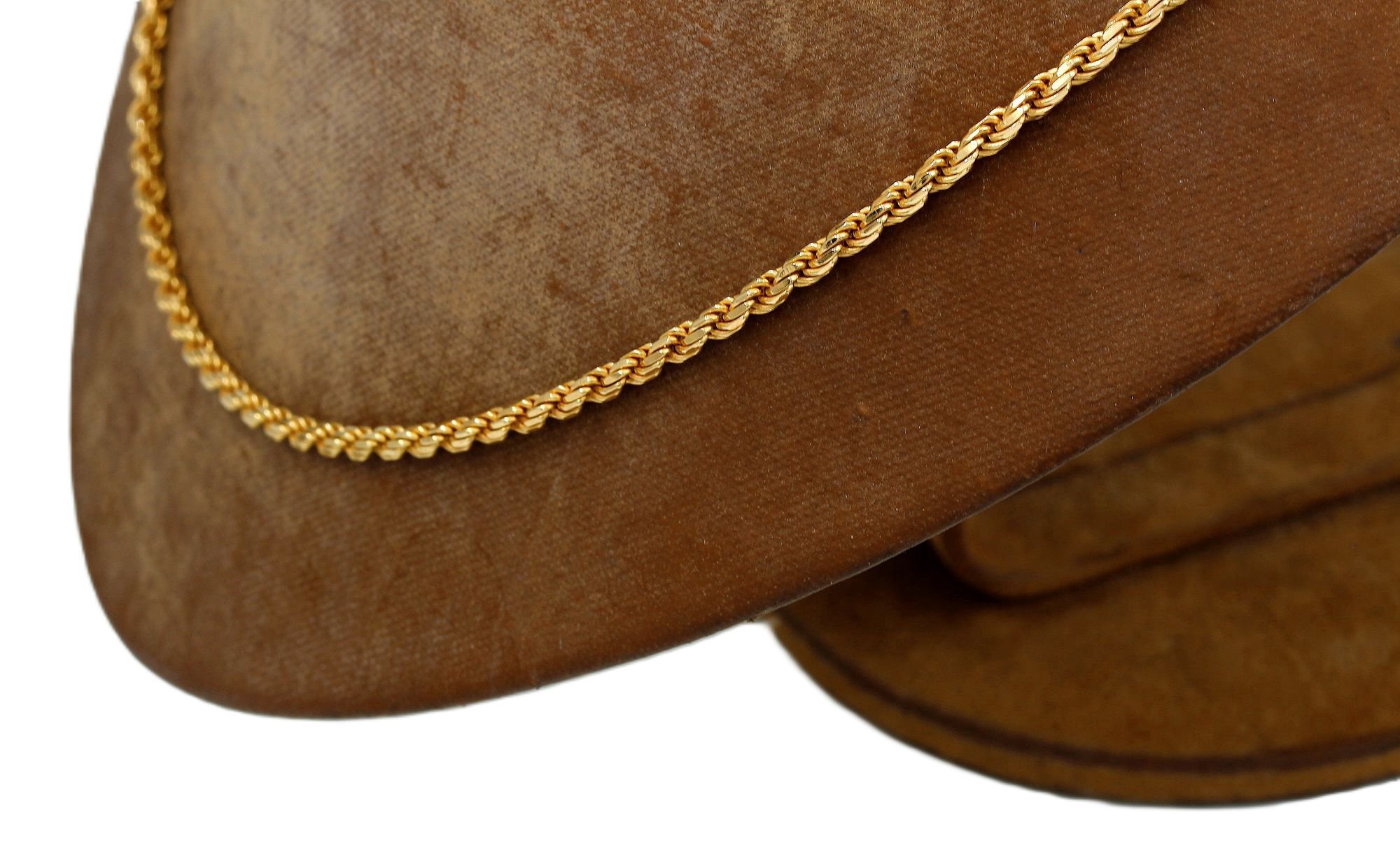 Cordell halsband i 18k guld- massiv.Vikt 16.30g