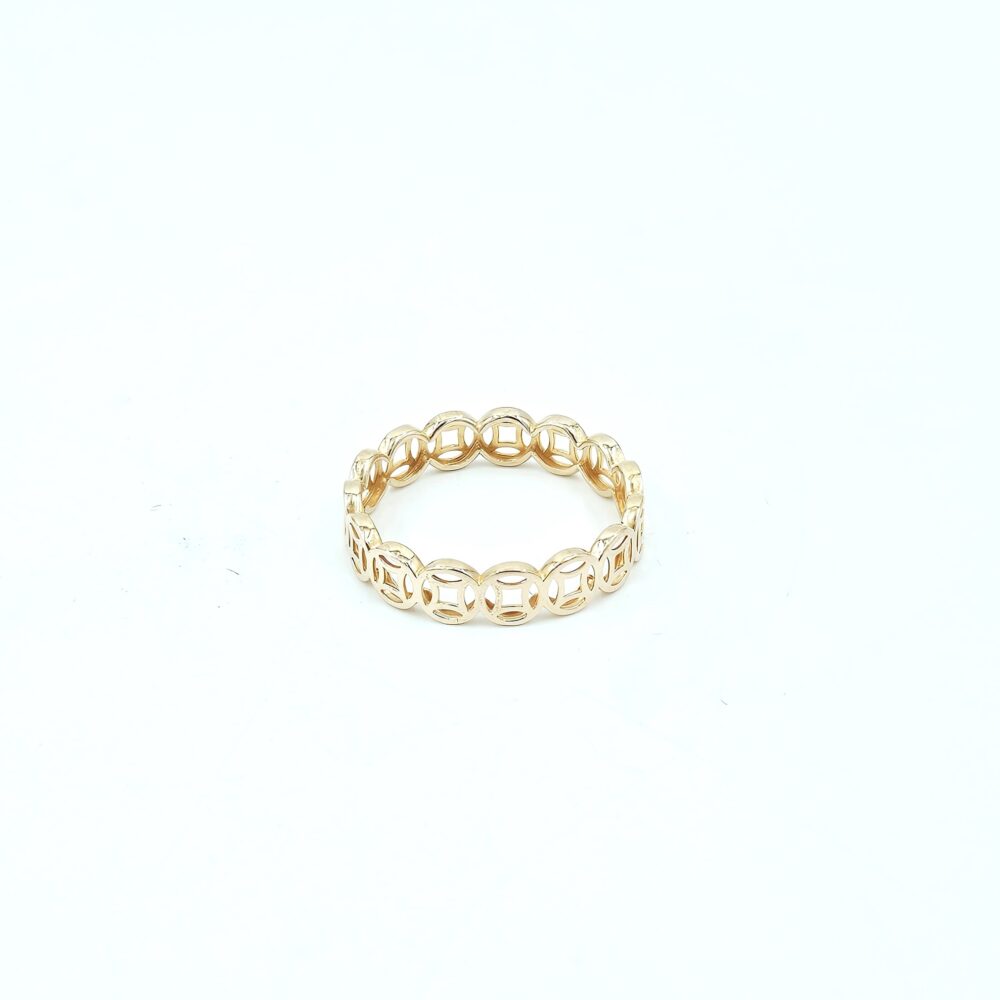 Ring i 18k guld. vikt: 1,64g