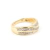 Diamantring i 18k guld 0,15 ct diamanter. vikt: 4,2g