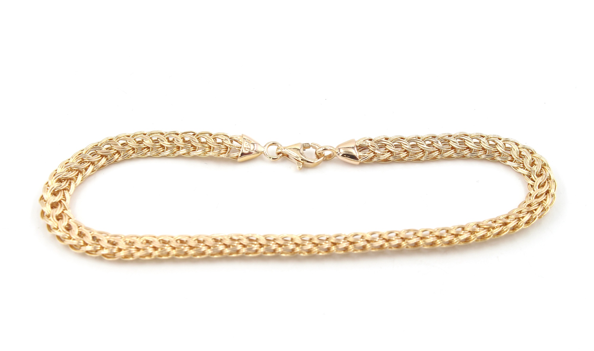 Bismark armband i 18k guld- ihålig. vikt:3,77g