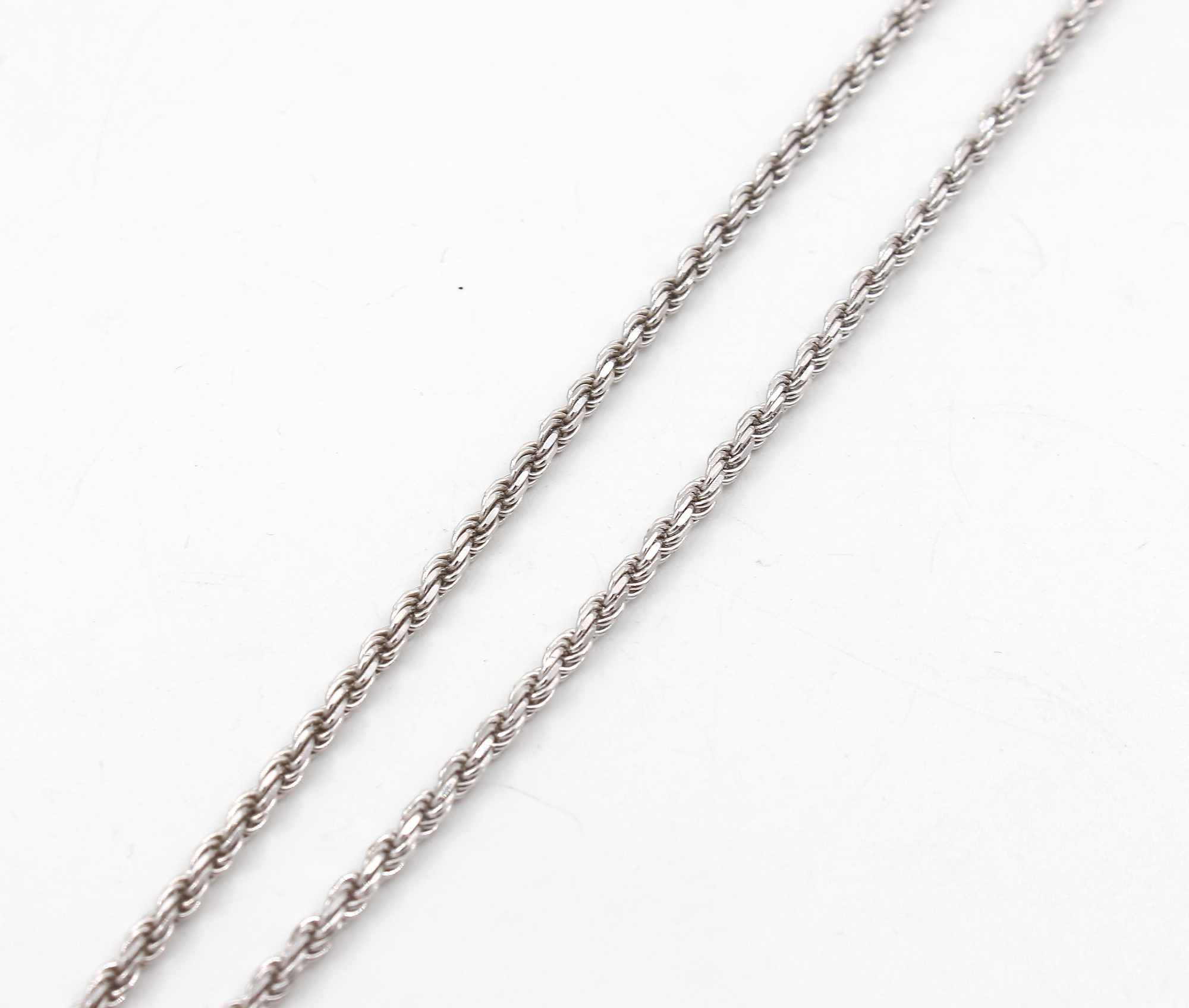 Cordell halsband i 18k vitguld-massiv vikt: 8 g