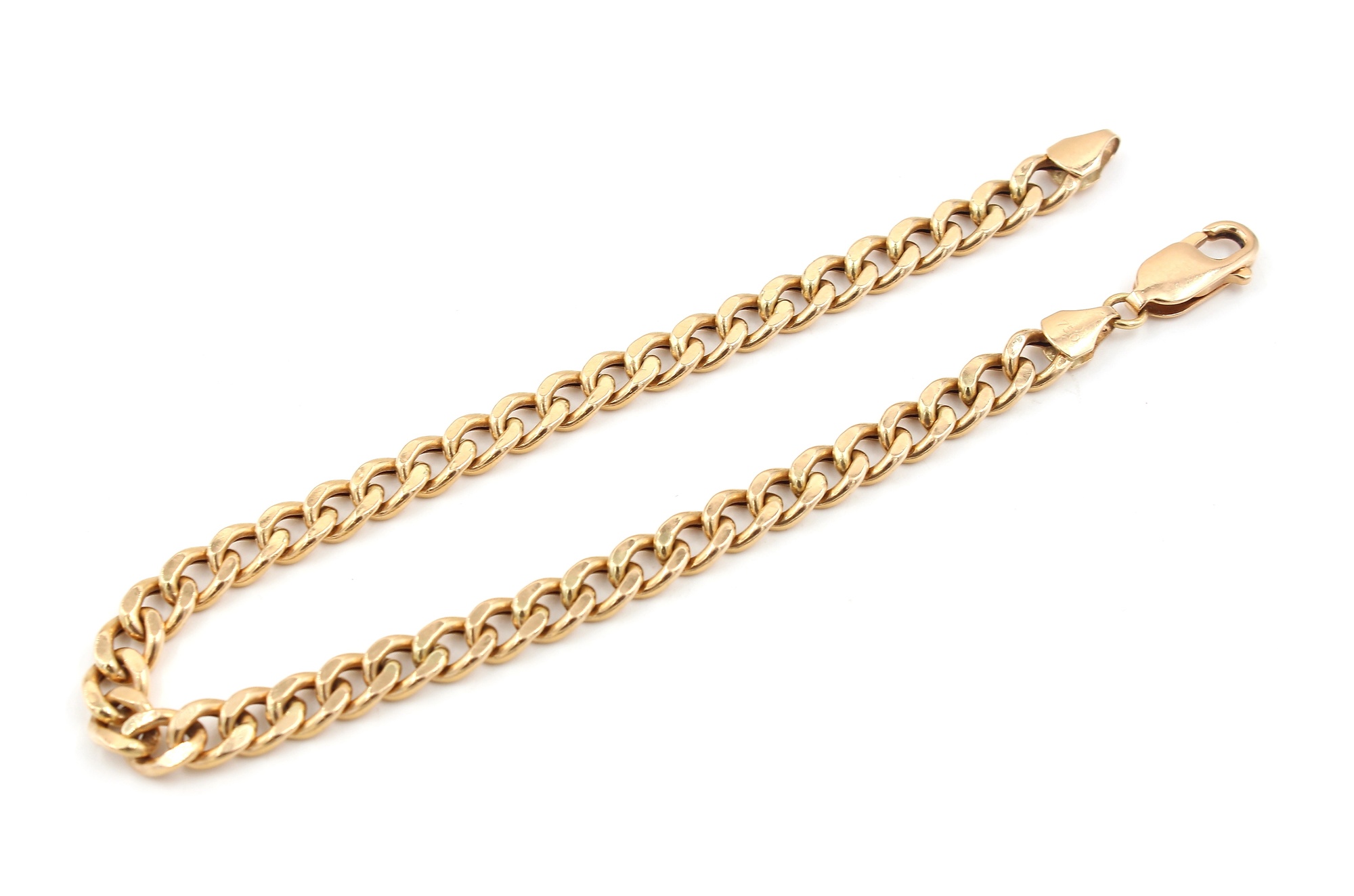 Pansar Armband i 18k guld- ihålig. vikt: 6,5 g.