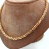 kejsar halsband i 18k guld. vikt: 80g