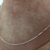 Venezia halsband i 18k vitguld . vikt: 2,6g