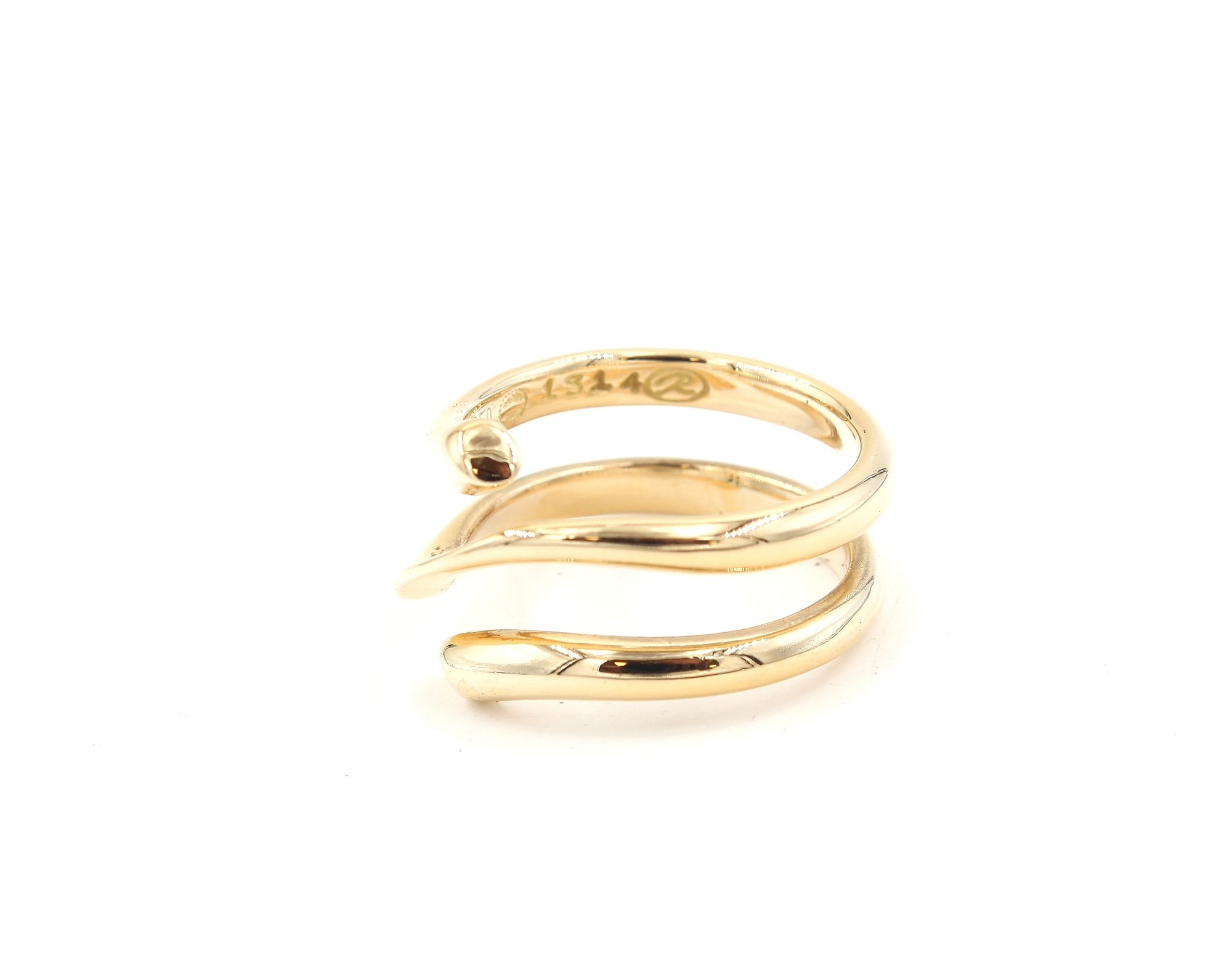 Georg Jensen Magic design Regitze Overggard ring i 18k guld. vikt: 9,6g